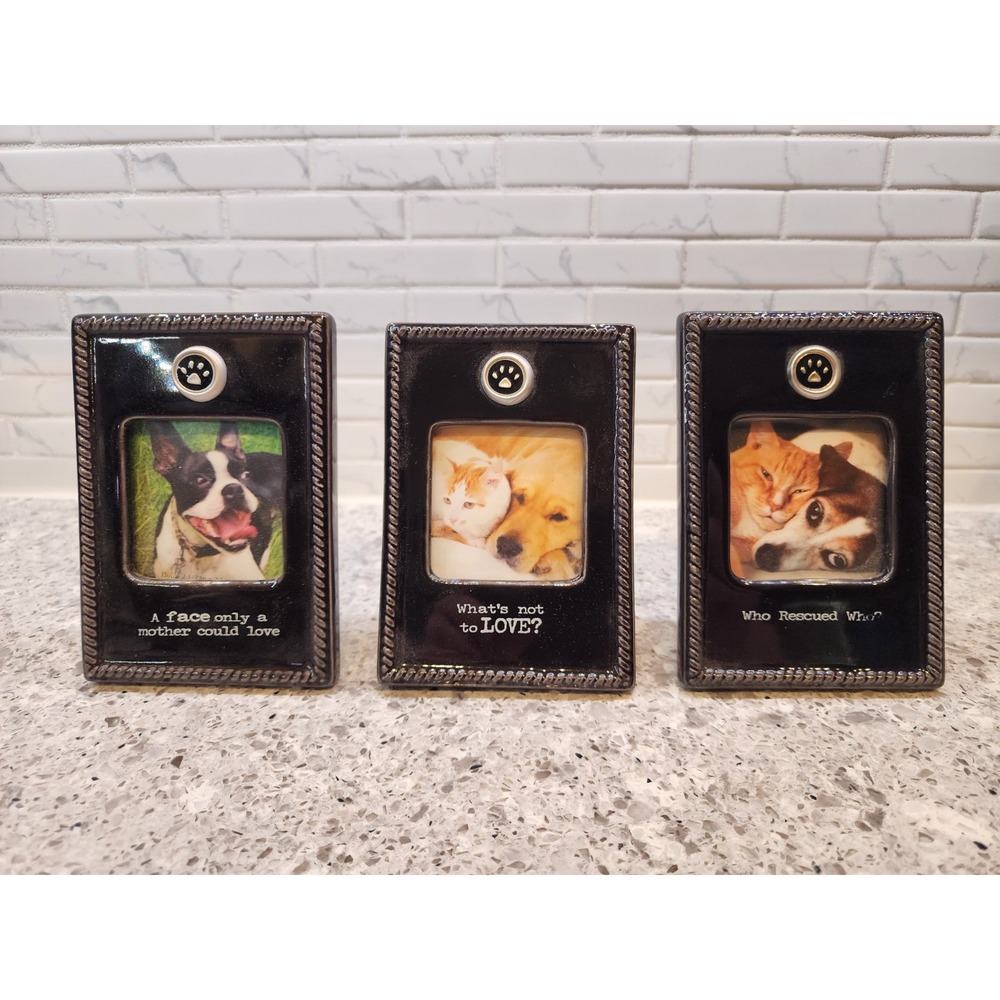Grasslands Road Who Pet Frames 5x3.5 Photo Frame -Pre-Owned Set of 3